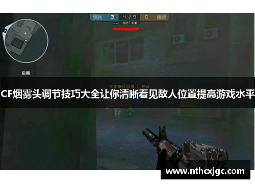 CF烟雾头调节技巧大全让你清晰看见敌人位置提高游戏水平